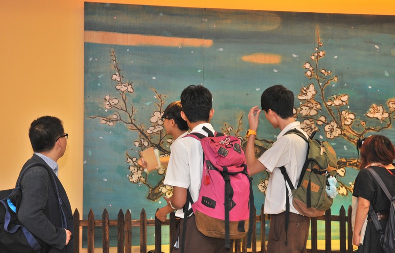 多間中學師生蒞臨出席「藝術對談 : 動物與想像 」及參觀展覽